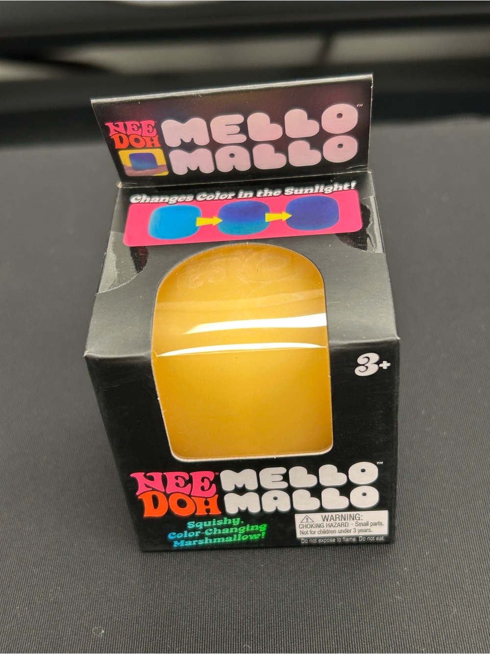 New Doh Mello Mallo Color-Changing Marshmallow - Yellow